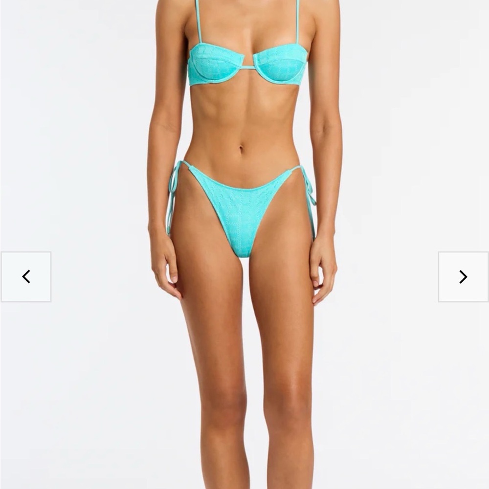 Triangl Swimwear Turquoise Bikini Set